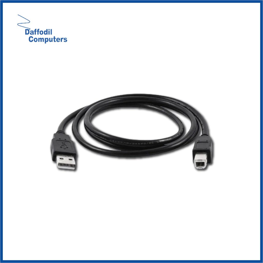 USB Type-B Male & USB 2.0 Male Printer Cable