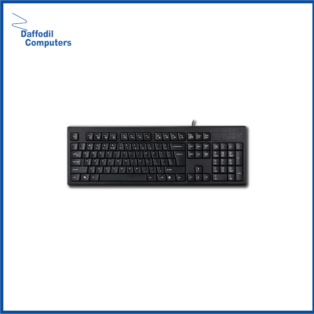 A4TECH KRS-82 Wired Multimedia Keyboard With Bangla