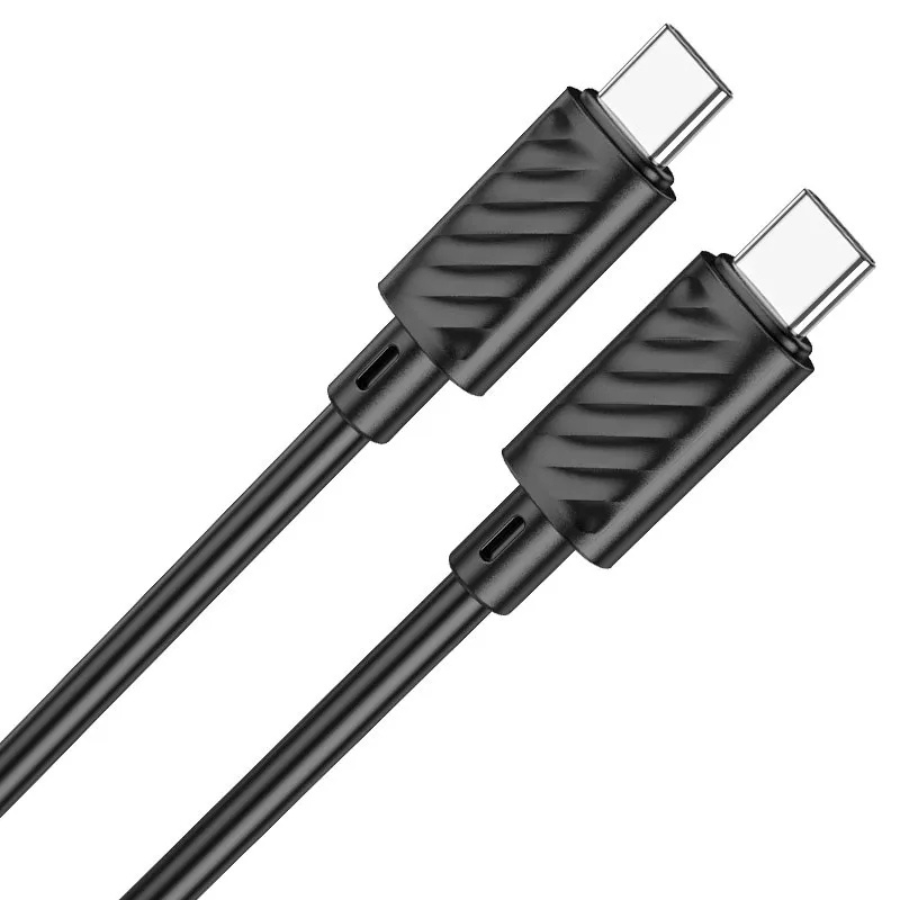 HOCO X88 TYPE C TO C BLACK CHARGING CABLE